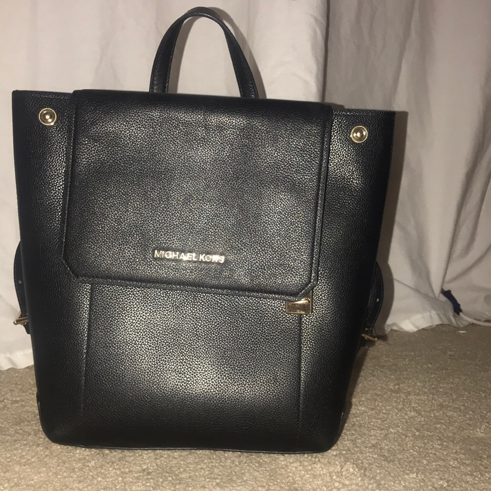 Michael Kora Black Backpack